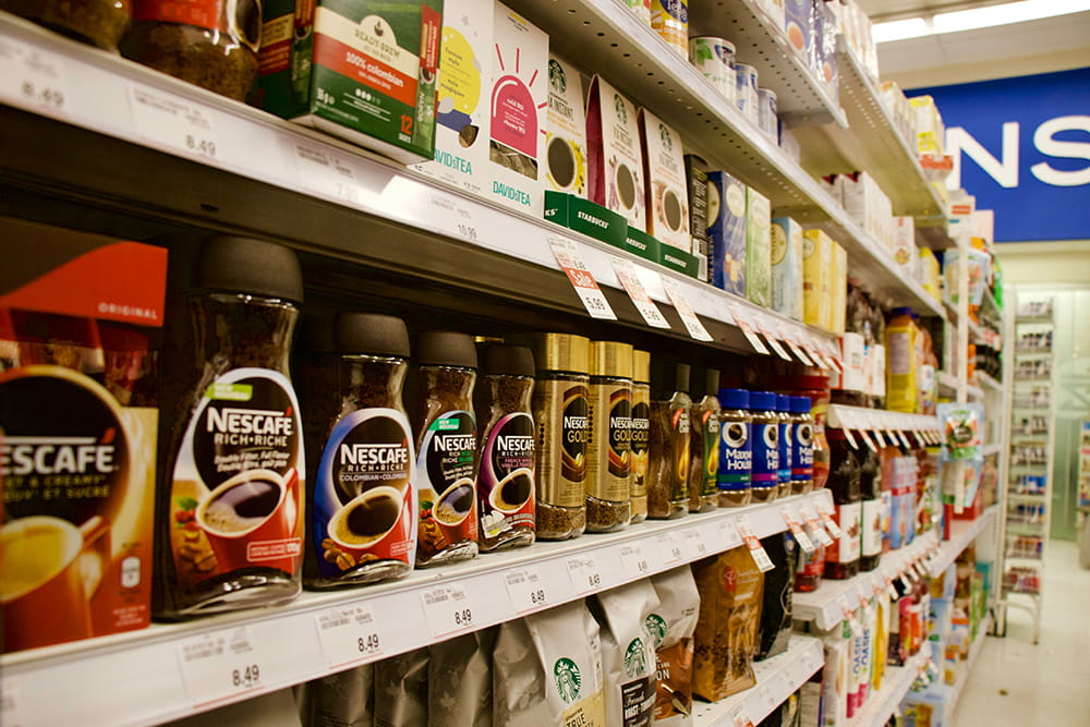 Mercearia e produtos do quotidiano